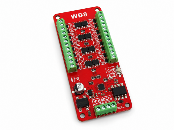 WD8 DCC Weichendecoder 8-Fach