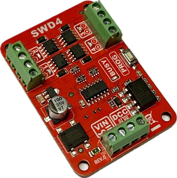 SWD4 MosFET-Schaltdecoder 4-Fach
